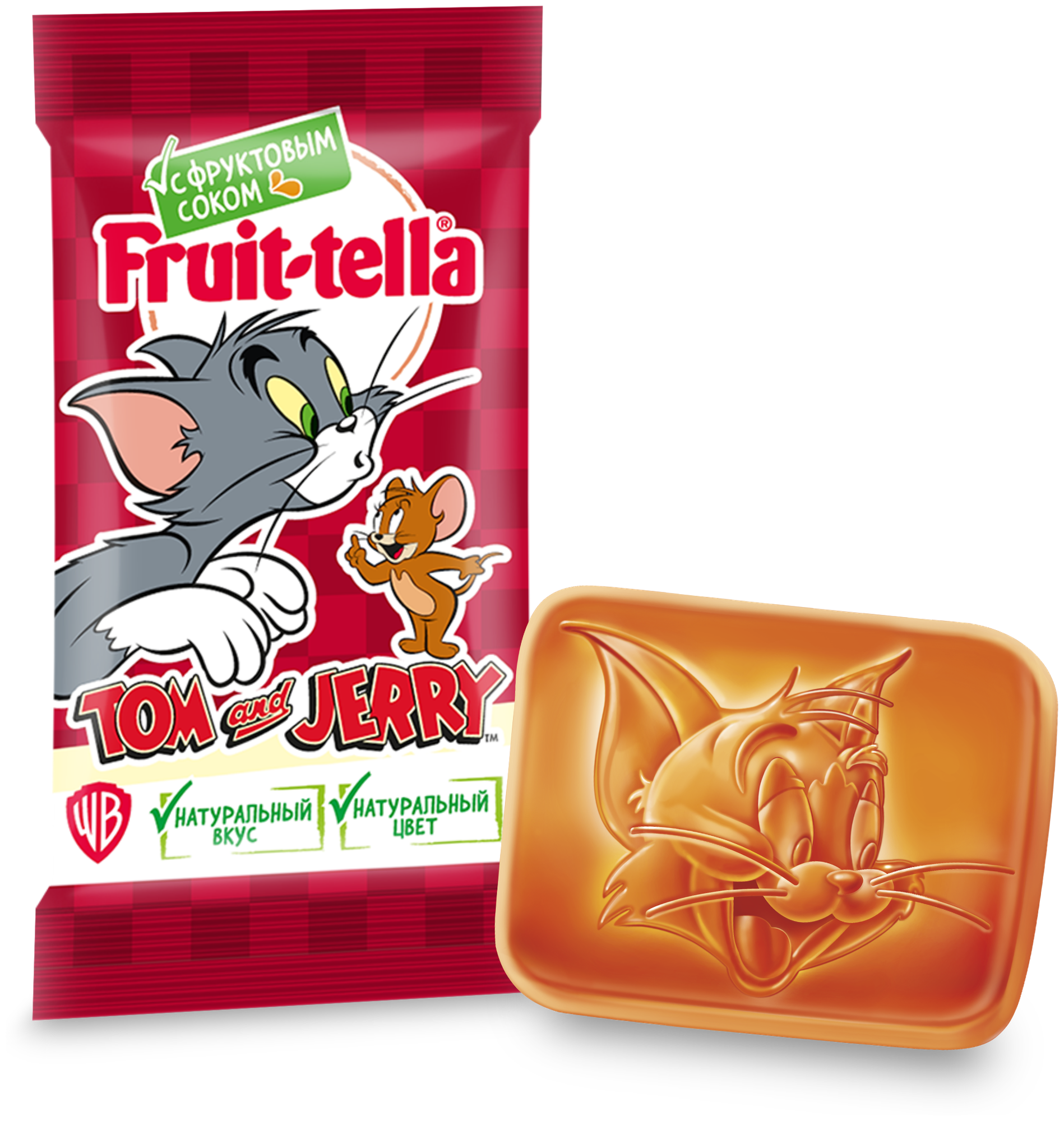 Мармелад жевательный Fruittella 2Д-Мини Tom&Jerry, 120 г - фотография № 5