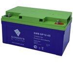 Аккумуляторная батарея SUNWAYS GP 12-65 - изображение