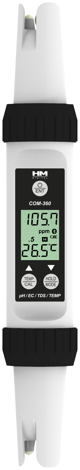 HM Digital COM-360 мультимонитор pH/TDS/EC/°С метр с двумя электродами