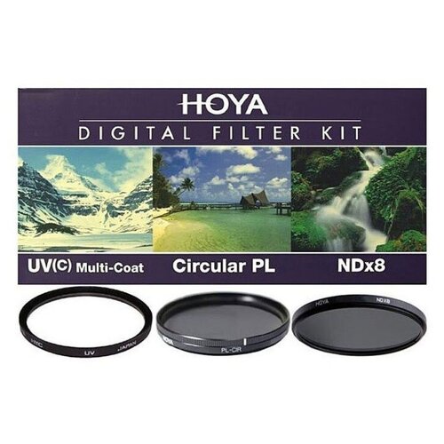 фото Набор светофильтров hoya digital filter kit: 43mm uv hmc multi, pl- cir, ndx8