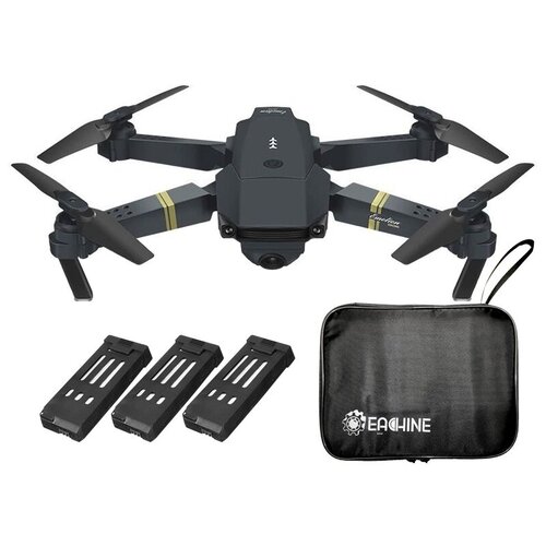 фото Квадрокоптер eachine e58 fpv с камерой 2mp видео 720p, wi-fi (3 батареи + сумка)