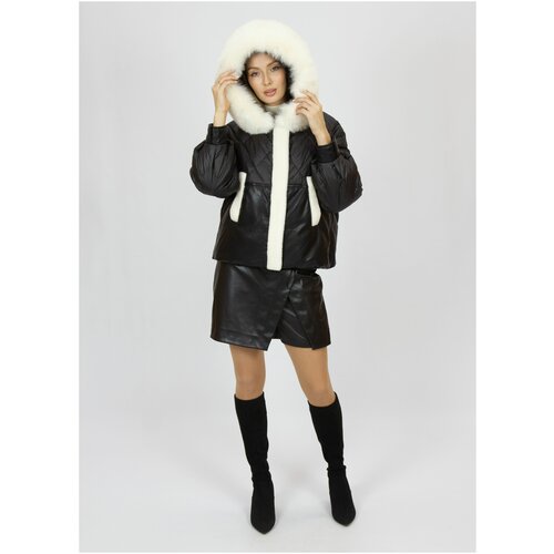 99183 Куртка женская черный BTN button