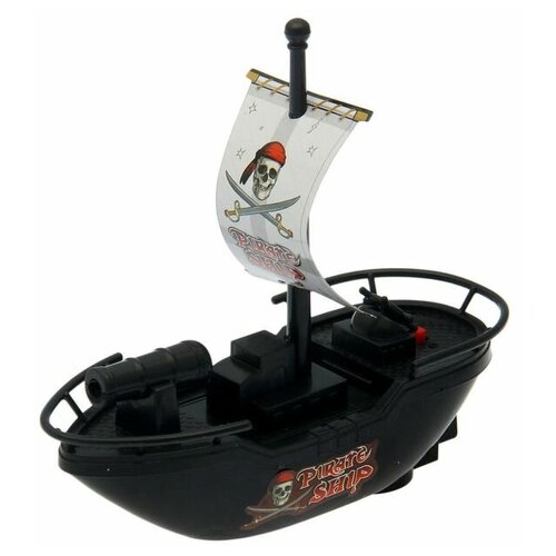 Катер «Пиратская лодка», работает от батареек, в пакете kidkraft песочница пиратская лодка pirate sandboat