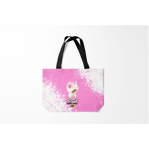 фото Сумка-шоппер / 46х35 см / геймерам / brawl stars leon unicorn. burnettie