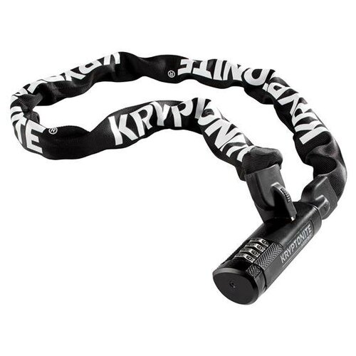 фото Замок велосипедный kryptonite 2021 keeper 712 combination integrated chain (7mm x 120cm)