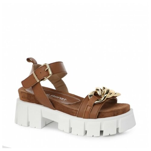 фото Сандалии gianni renzi p212 коричневый, размер 41