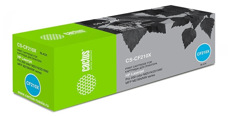 Картридж CF210X (131X) для принтера HP Color LaserJet Pro 200 M251n; M251nw; M276n; M276nw