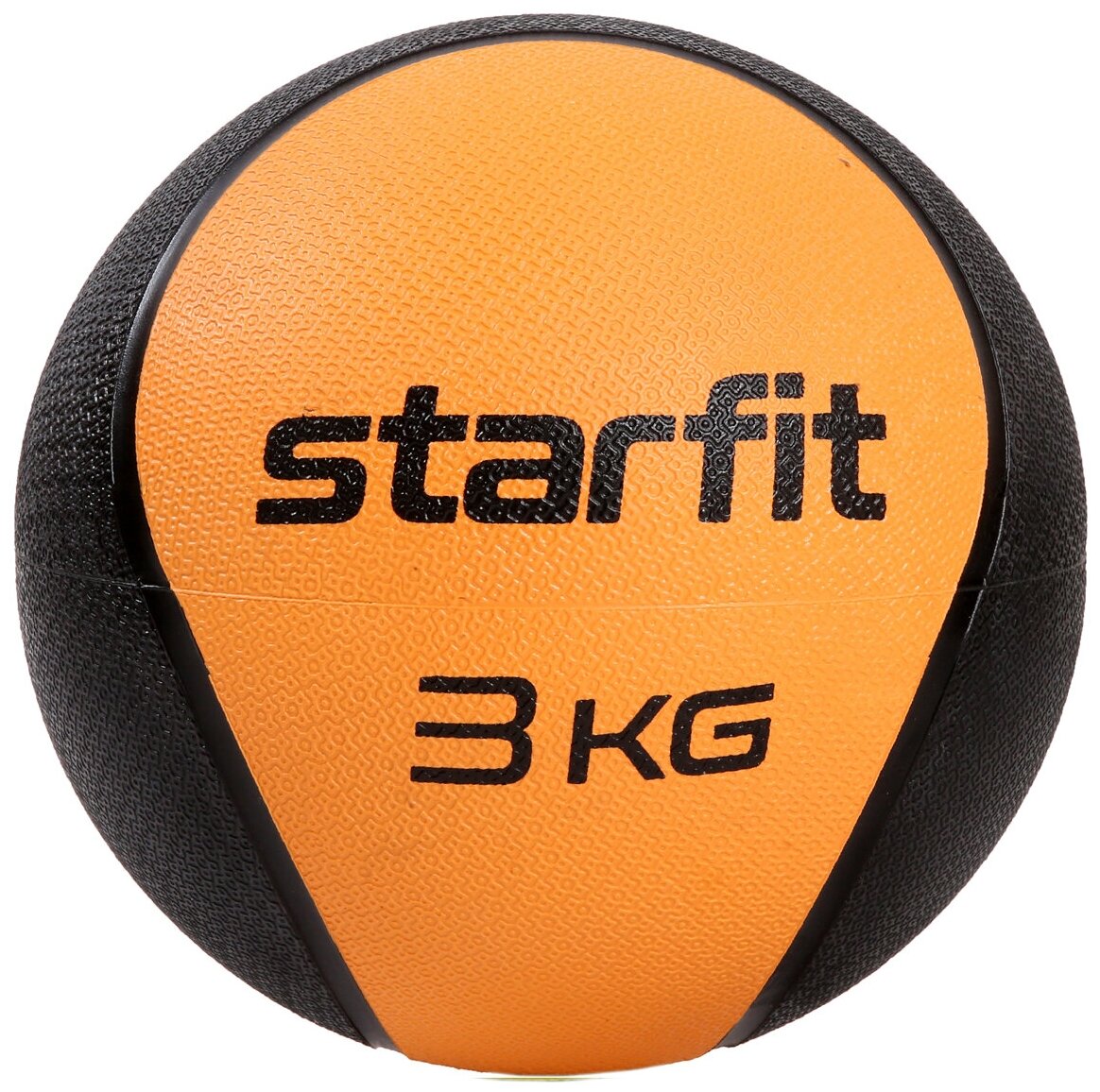 Медбол высокой плотности STARFIT GB-702 3 кг, оранжевый