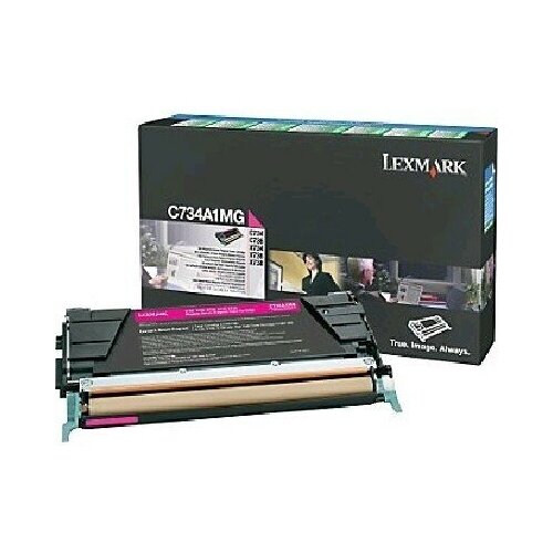 Тонер-картриджи LEXMARK C734A1MG c734a1mg картридж lexmark пурпурный для c734 c736 x734 x736 x738 6000 стр