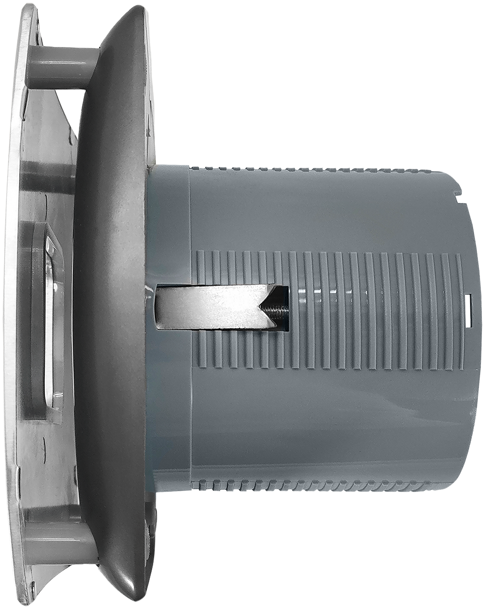 Вентилятор вытяжной Cleanberg 150 SMART I 194х194 мм IPX4, воздухообмен 220 м3/ч, 25ВТ, пластик+нерж.сталь, серый металлик - фотография № 5