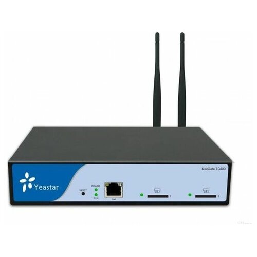 Шлюз VoIP-GSM Yeastar NeoGate TG200 2 GSM канал voip gsm шлюз yeastar tg1600 2 g8