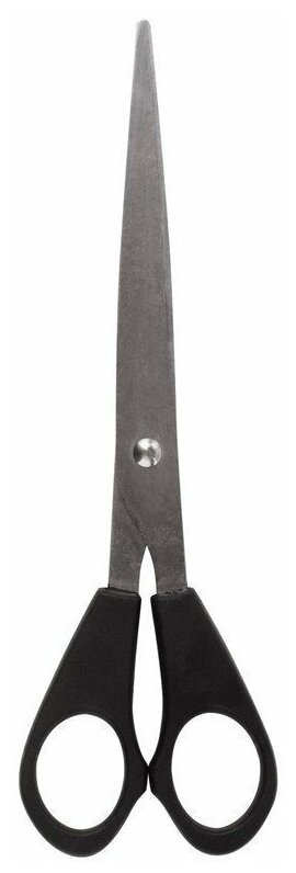 Ножницы STAFF, 165 мм, чёрные