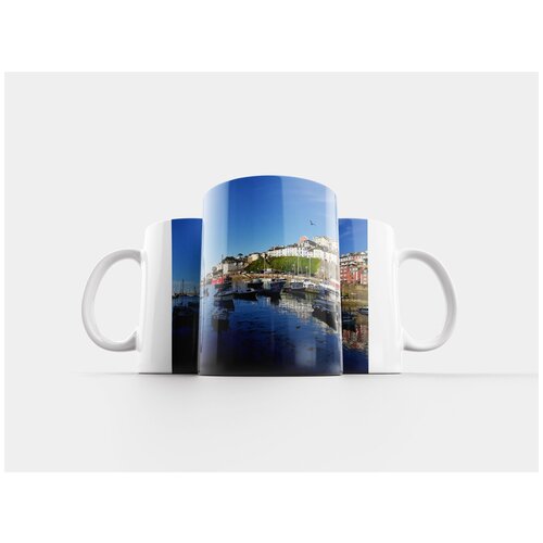 фото Кружка "brixham, гавань, девон" 320 мл lotsprints