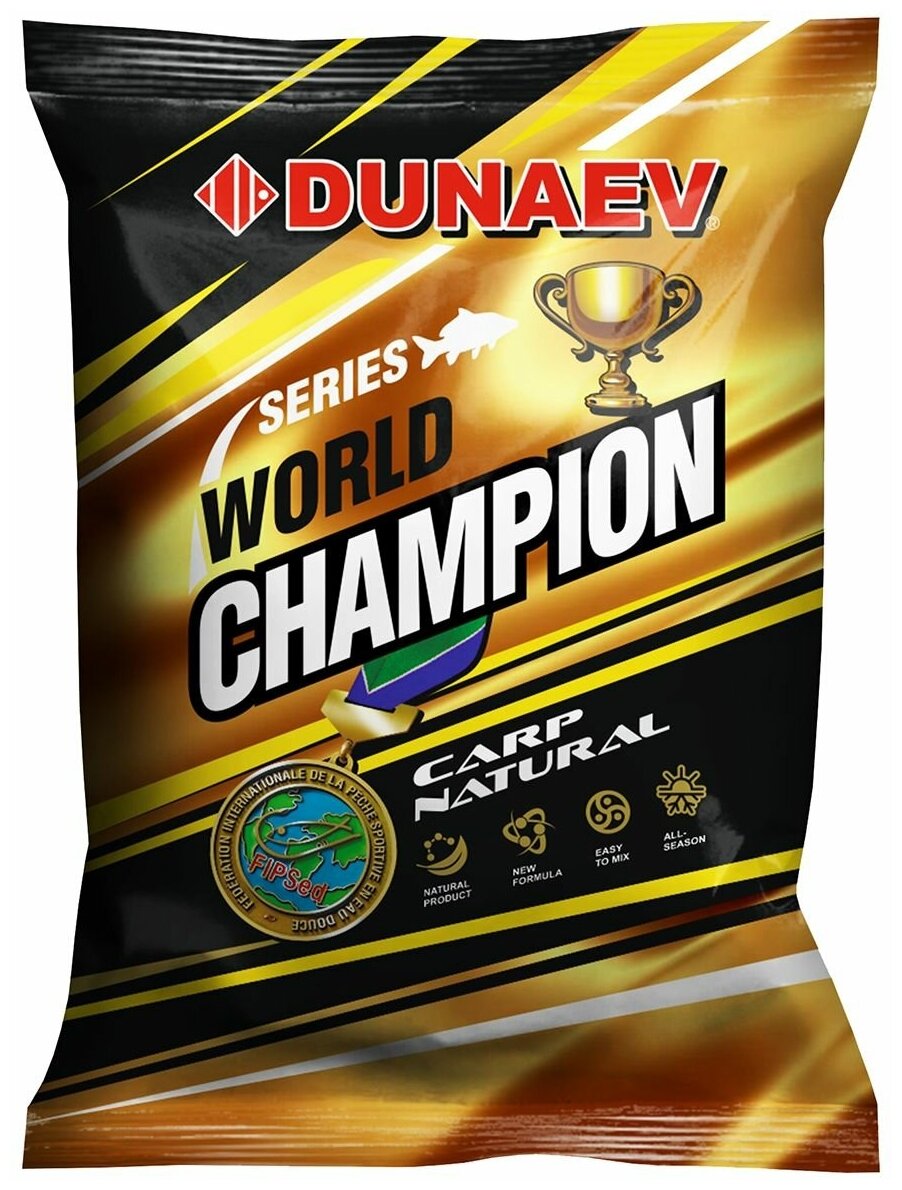 Прикормка DUNAEV WORLD CHAMPION DOUBLE CORIANDER 1кг