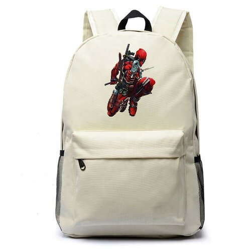 Рюкзак Дедпул (Deadpool) белый №4 рюкзак дедпул deadpool зеленый 4