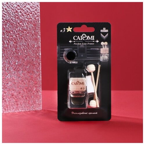 Ароматизатор на дефлектор CAROMI #3 Экзотик, Ваниль, 6 мл./В упаковке шт: 1