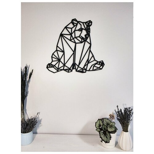 Геометрическое панно Woodcarver «Медведь»