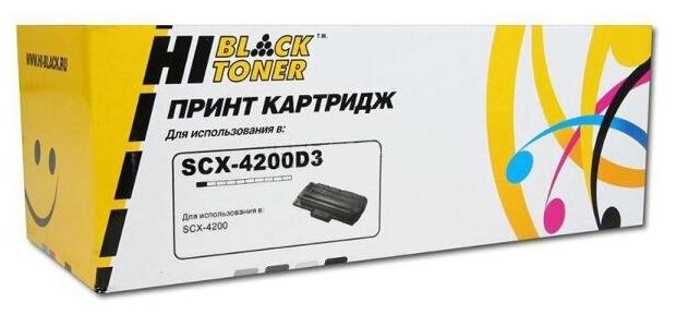 Картридж Hi-Black для Samsung SCX-4200D3 SCX-4200 черный с чипом 3000стр