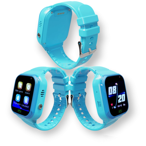 Детские умные часы с видеозвонком Rapture LT-36LTE 4G, голубые