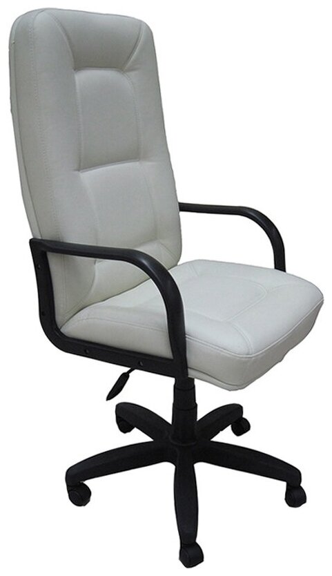 Компьютерное кресло Евростиль Пилот PL офисное, обивка: искусственная кожа, цвет: белый