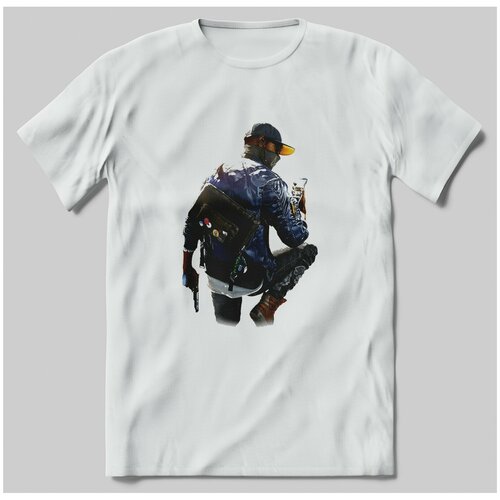 фото Футболка с принтом watch dogs - 63 brut-shop