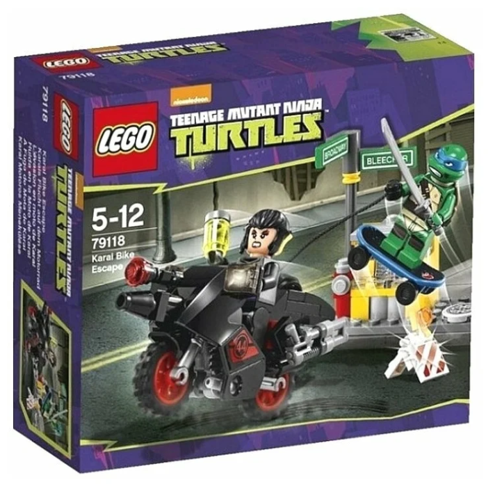 Конструктор LEGO Teenage Mutant Ninja Turtles 79118 Побег Караи на мотоцикле