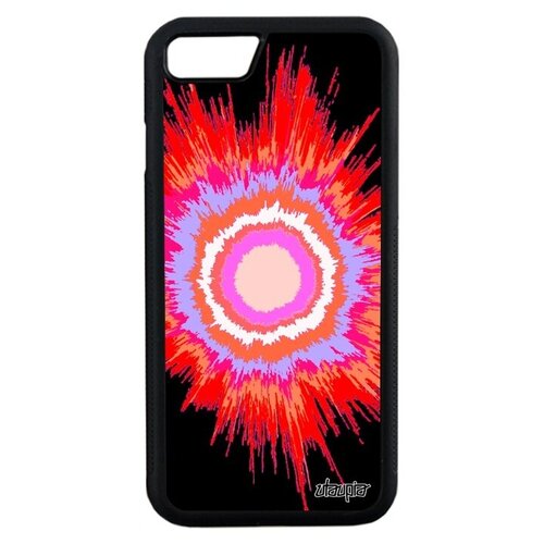 фото Красивый чехол на смартфон // apple iphone 7 // "большой взрыв" вселенная дизайн, utaupia, красный