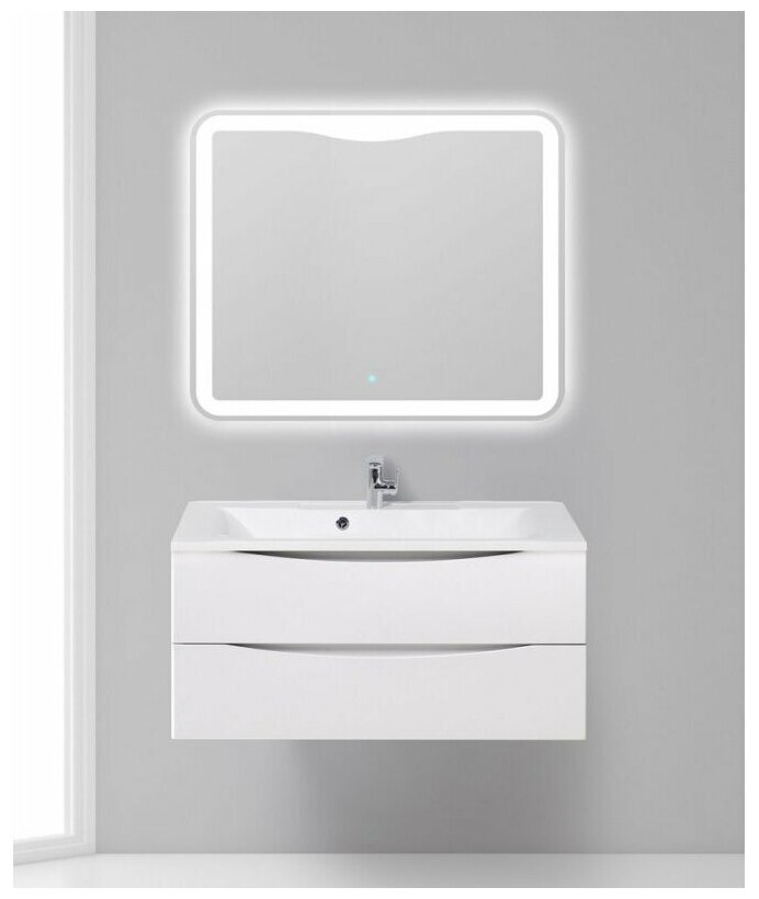 Тумба под раковину BelBagno Marino 100 см MARINO-1000-2C-SO-BO-P цвет: bianco opaco