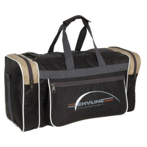 фото Сумка спортивная "нейлон" 6007/6, цвет бежевый polar