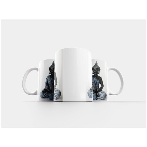 фото Кружка "будда, сидя, задний план" 320 мл lotsprints