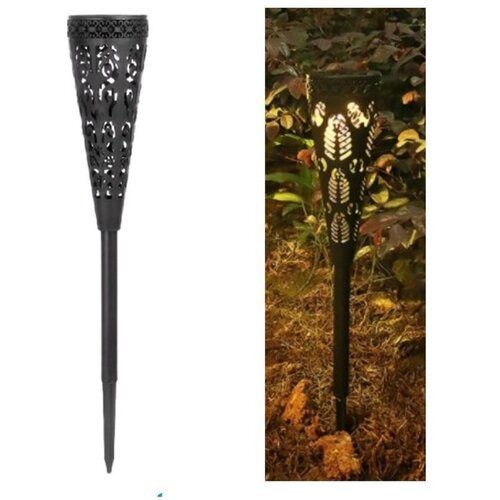 Светодиодный садовый светильник на солнечной батарее для газона ANYSMART, 41.5 х 7 см