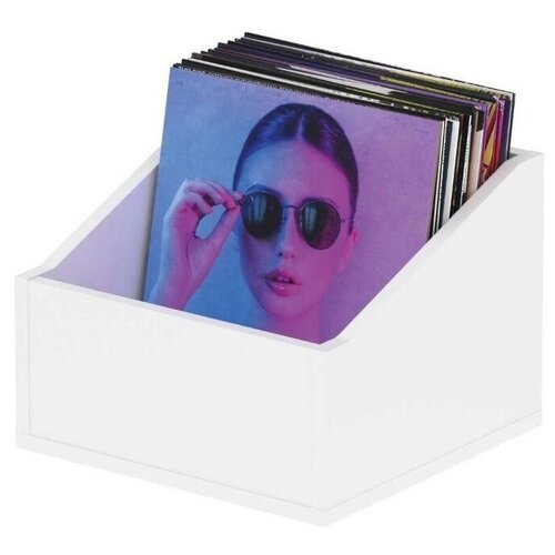 Glorious Record Box Advanced White 110 подставка, система хранения виниловых пластинок до 110 шт.