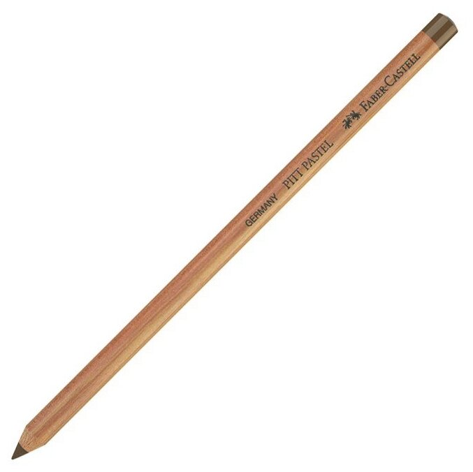 Пастельные карандаши Faber-Castell "Pitt Pastel" цвет 179 темно-коричневый, упаковка 6 шт.