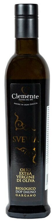 Масло оливковое высшего сорта Bio DOP 500ml Clemente - фото №1
