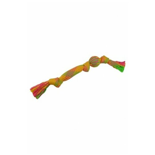 фото Papillon игрушка для собак мячик в канате, 47,5 см/rope toy with ball 47? cm 140873, 0,200 кг noname