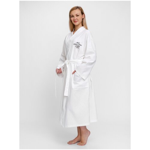 фото Халат вафельный с логотипом “шато каберне” агора текс