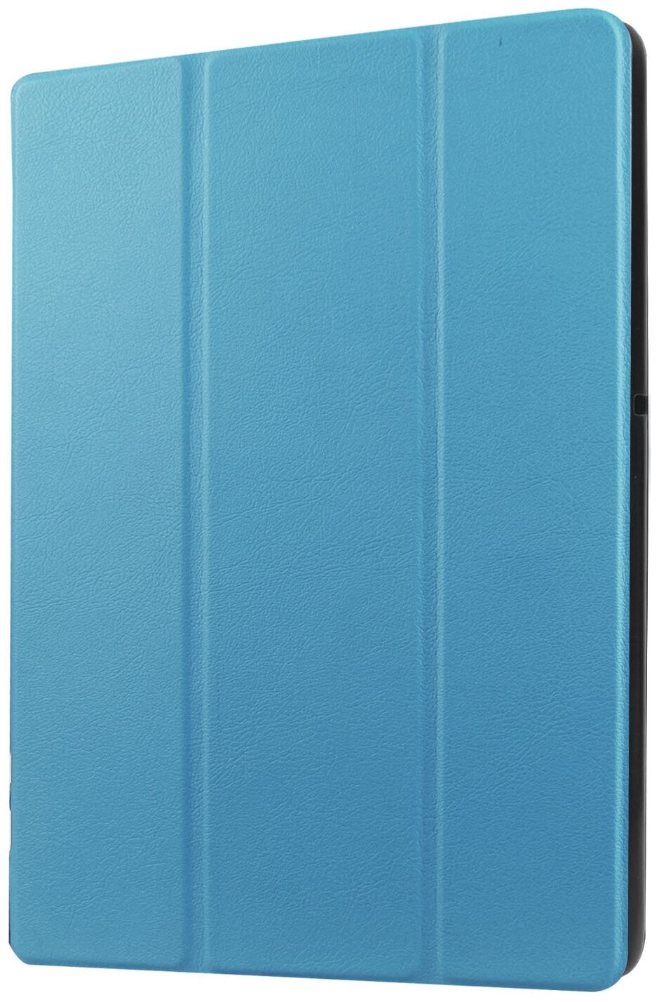 Чехол-обложка MyPads для Lenovo Tab 4 8 TB-8504X/N/F тонкий умный кожаный на пластиковой основе с трансформацией в подставку голубой