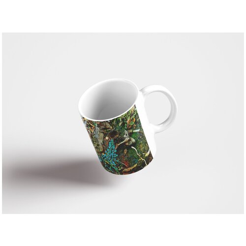 фото Кружка "папоротник, зеленый, пень" 320 мл lotsprints