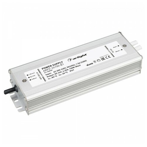 фото Блок питания arpv-24150- b1 (24v, 6,3a, 150w) (arlight, ip67 металл)