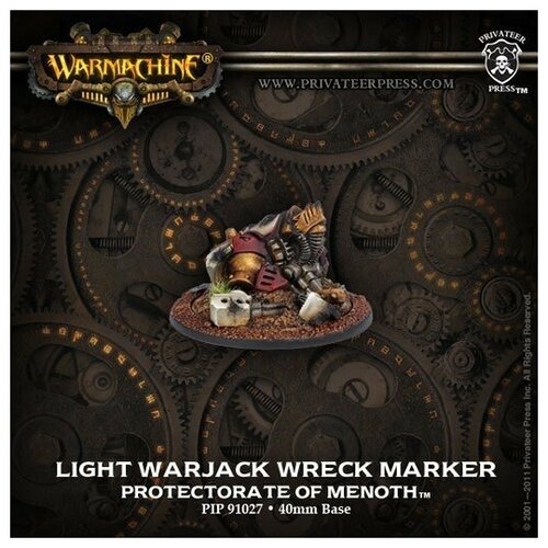 Light Warjack Wreck Marker
