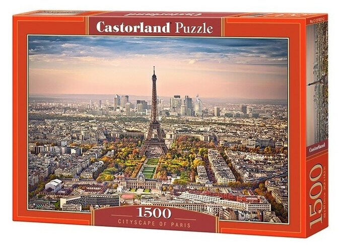 Пазл «Вид Парижа», 1500 элементов