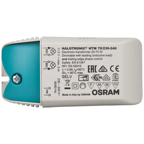 Osram Электронный трансформатор для галогенных ламп HTM 70/230-240 4050300442310