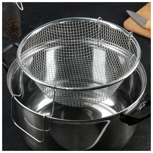 Фритюрница Доляна d22 см 709₽