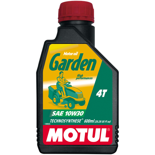 Масло для садовой техники Motul Garden 4T 10W30, 0.6 л масло для садовой техники motul garden 4t 15w40 2 л