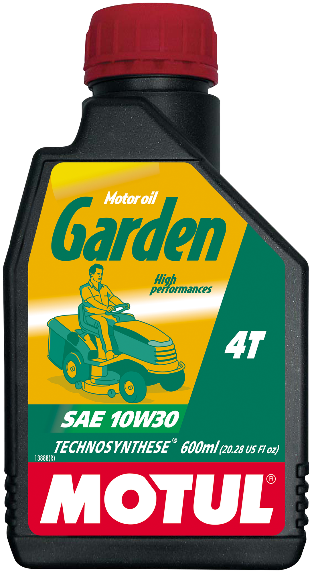 MOTUL 106990 Масло моторное 4T Garden 10W30 минеральное 0,6 л