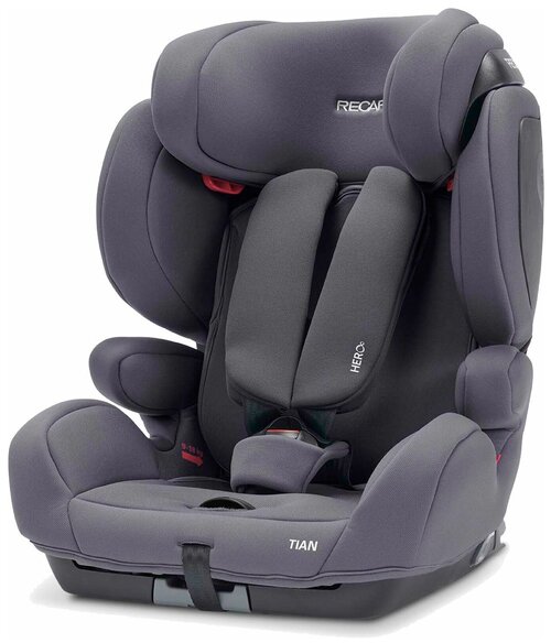 Автокресло группа 1/2/3 (9-36 кг) Recaro Tian, simply grey