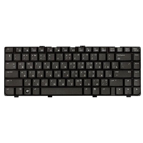 Клавиатура для ноутбука HP Pavilion DV6000 черная 827₽