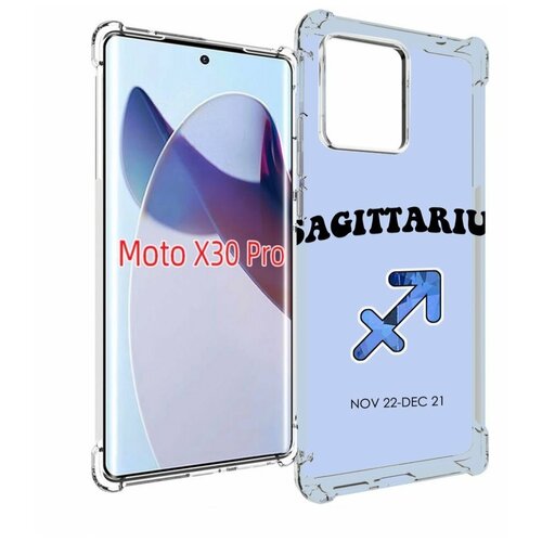 Чехол MyPads знак зодиака стрелец 1 для Motorola Moto X30 Pro задняя-панель-накладка-бампер