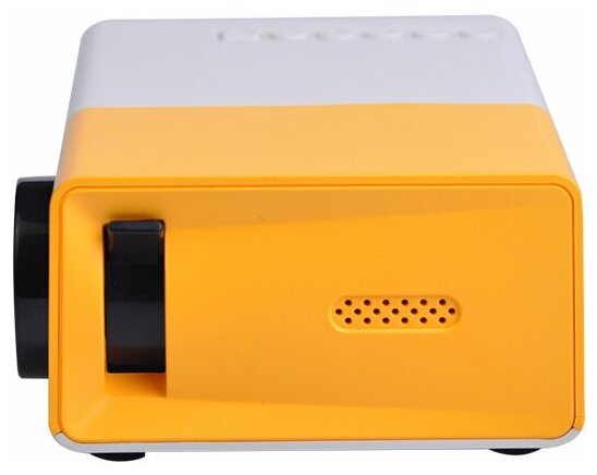 Мини проектор LED Mini Projector J9 желтый портативный переносной LED Projector