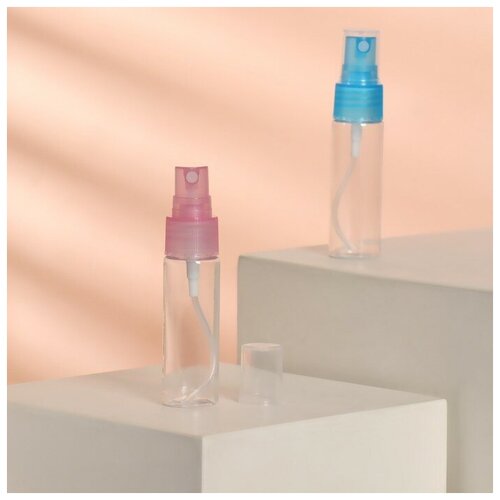 фото Бутылочка для хранения, с распылителем, 30 мл, цвет микс, onlitop